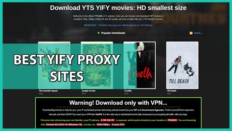 yts proxy mirror|YIFY Proxy List 2024 [Working YTS Proxy Sites